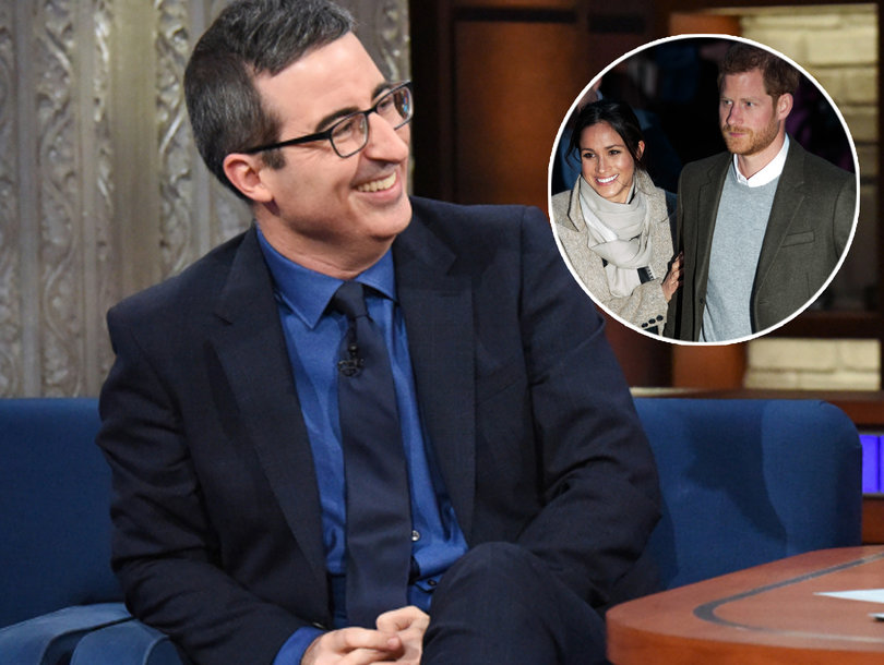 John Oliver Warns Meghan Markle Against Marrying Into 'Emotionally Stunted' Royal Family