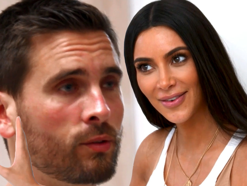 Whoops! Everybody In the Kardashian Family Forgot to Tell Scott Disick Kim Was Having Another Kid