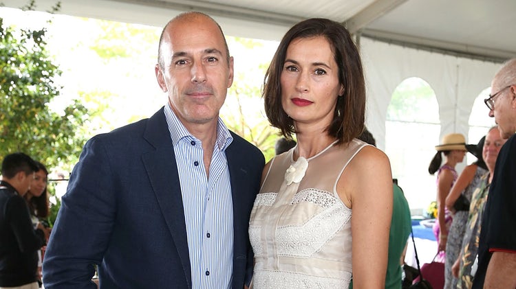 Matt lauer wife kicked out