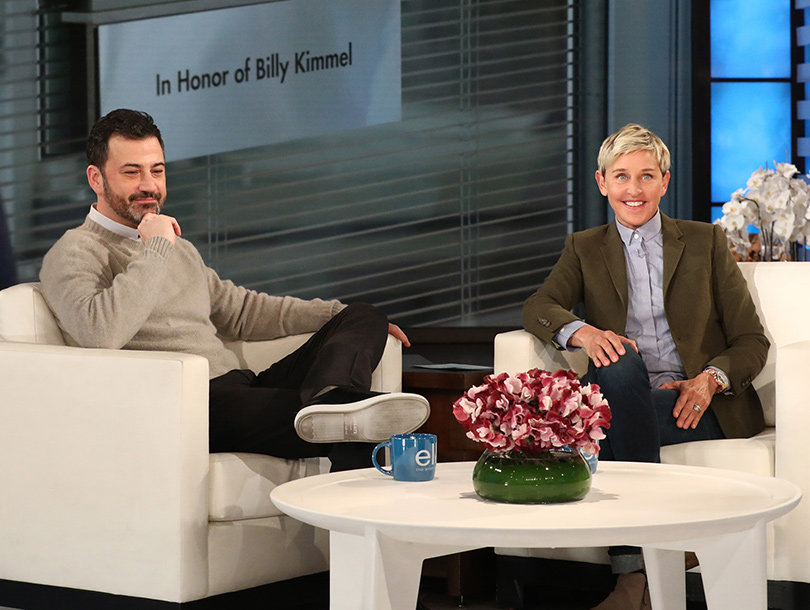 Ellen DeGeneres Brings Jimmy Kimmel to Tears With Surprise Tribute to His Son Billy