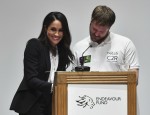 Prince Harry and Meghan Markle present the annual Endeavour Fund Awards at London's Goldsmiths' Hall