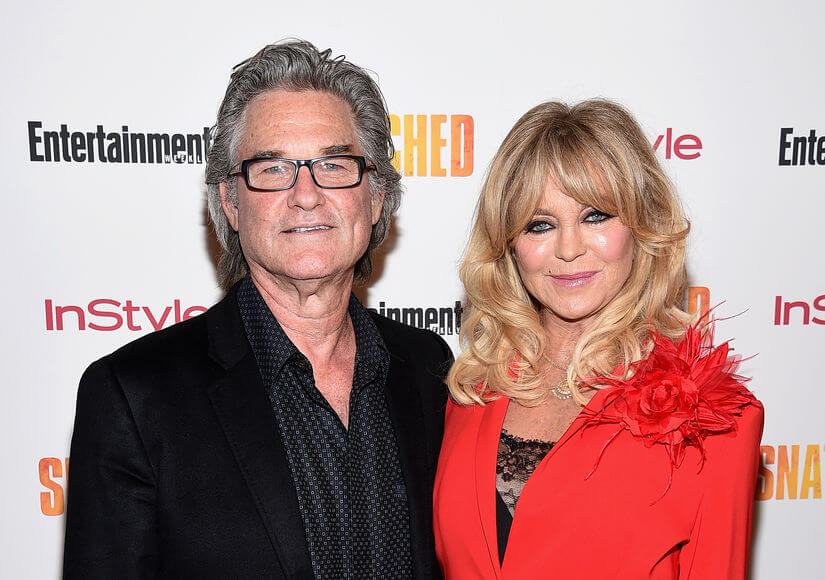 Goldie Hawn and Kurt Russell