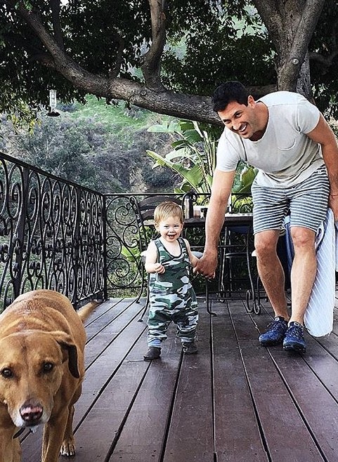 Maksim Chmerkovskiy With His Son