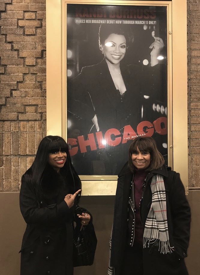 Kandi Burruss & Mama Joyce