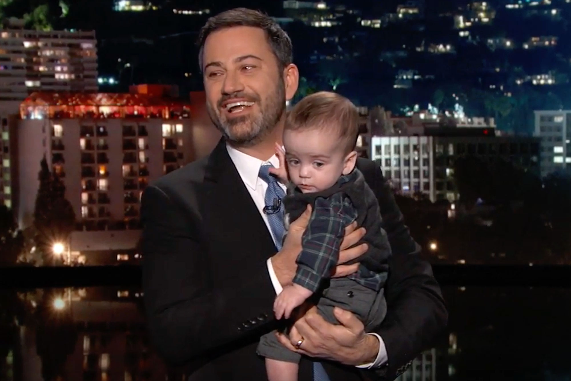 Jimmy Kimmel and son Billy