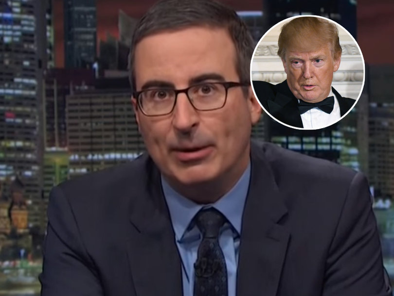 John Oliver Shoots Down Trump's Idea to Arm Teachers to Prevent More Massacres