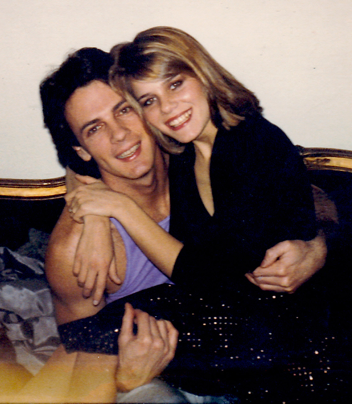 Rick Springfield and Barbara Porter in 1982.