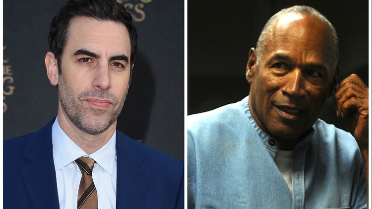 Sacha baron cohen oj simpson