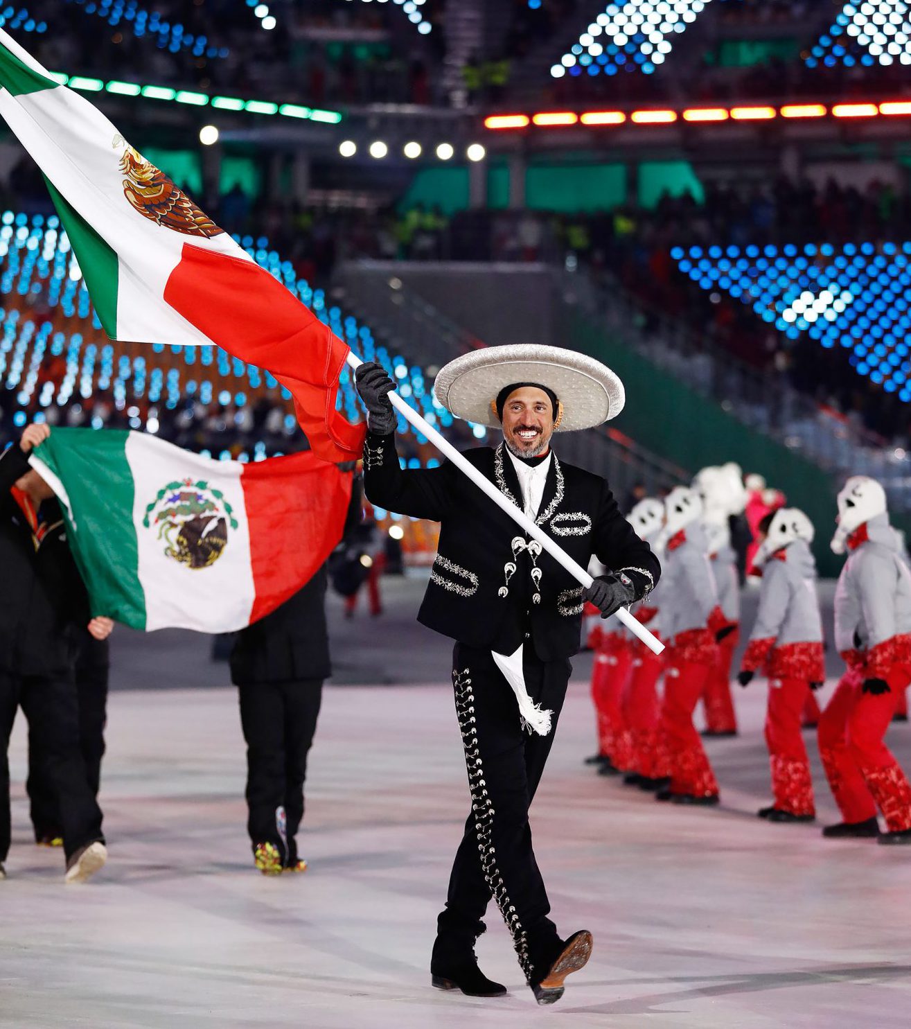 Mexico's flagbearer German Madrazo