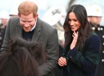 Prince Harry and Meghan Markle visit Edinburgh Castle