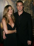 Jennifer Aniston and Brad Pitt