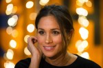 Meghan Markle during a visit to youth-orientated radio station, Reprezent FM, in Brixton, south London to learn about its work supporting young people