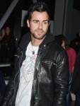 Justin Theroux at the Adam Selman show in Spring Studios during New York Fashion Week