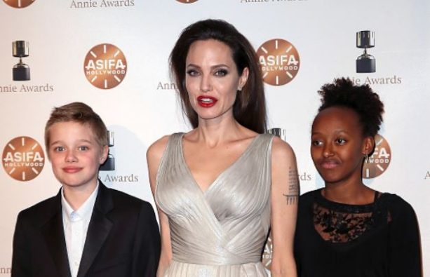 Angelina Jolie Dating Kids Reaction