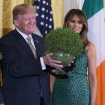 President Donald J. Trump participates in Shamrock Bowl Presentation