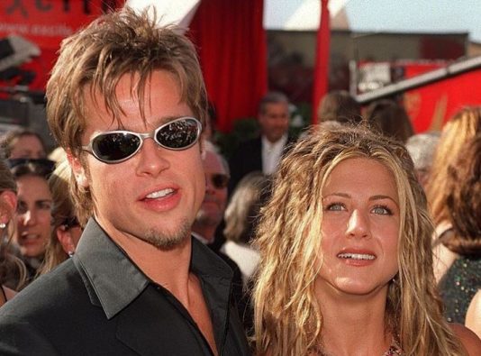 Brad Pitt Jennifer Aniston Reunion In Touch