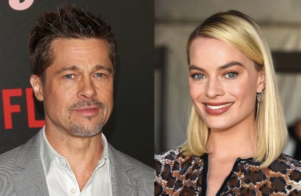 Brad Pitt Margot Robbie Party