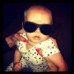 Hilary Duff Baby Luca Sunglasses