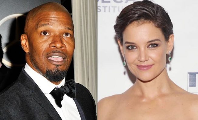 Jamie Foxx Katie Holmes Mystery Woman Oscars