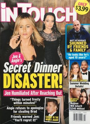 Jennifer Aniston Angelina Jolie Secret Dinner