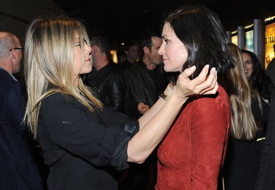 Jennifer Aniston Courteney Cox Split