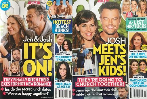 Jennifer Garner Josh Duhamel OK Covers