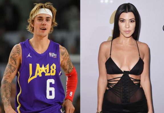 Justin Bieber Kourtney Kardashian Lived Together