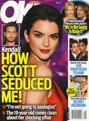 Kendall Jenner OK Magazine