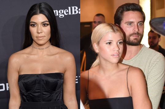 Kourtney Kardashian Reaction Scott Disick Sofia Richie Trip