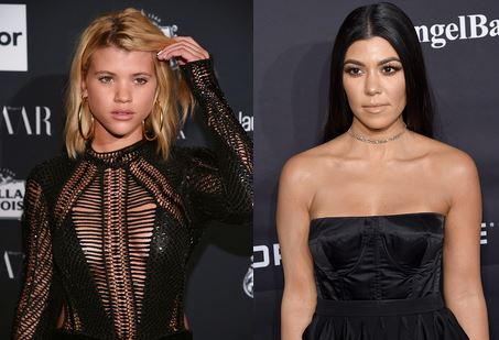 Kourtney Kardashian Sofia Richie Stealing Look