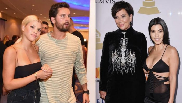 Kris Jenner Kourtney Scott Love Triangle