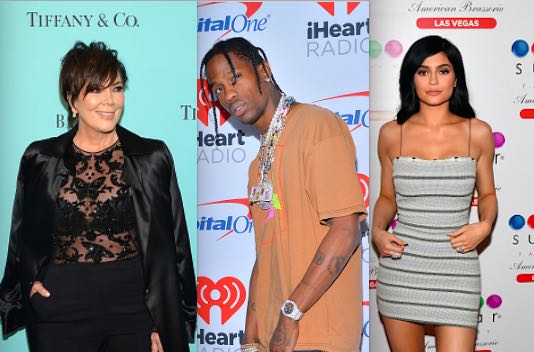 Kris Jenner Travis Scott Kylie Jenner