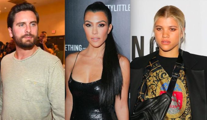 Scott Disick Kourtney Kardashian Sofia Richie