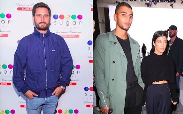 Scott Disick Reaction Kourtney Kardashian Younes Bendjima Photo