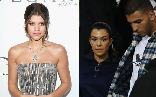 Sofia Richie Kourtney Kardashian Split