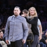 Cameron Diaz, Benji Madden, Kiss Cam, Lakers, PDA