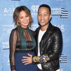 pregnant chrissy teigen and john legend attend shining a light concert in la