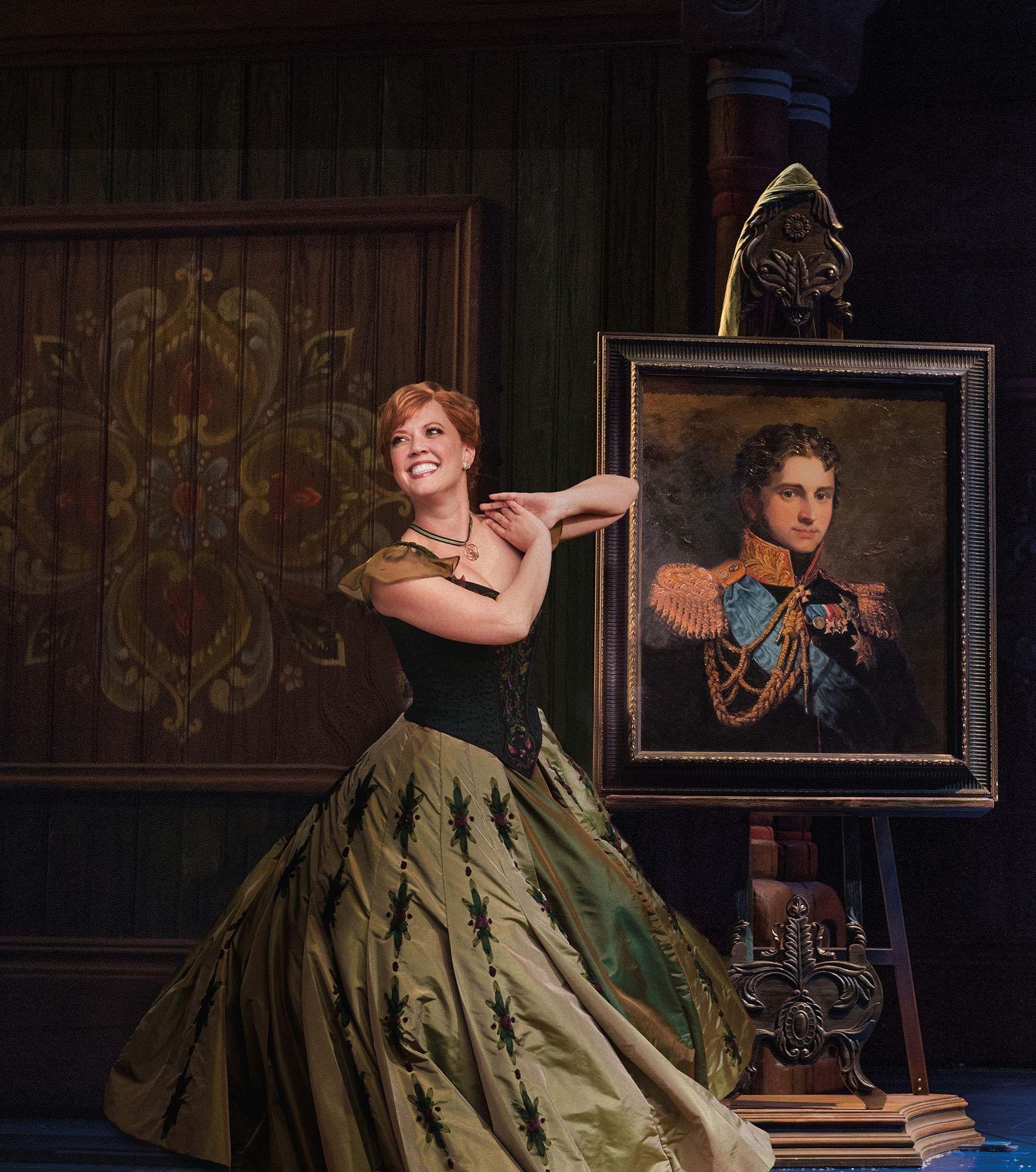 Patti Murin as Anna in Frozen