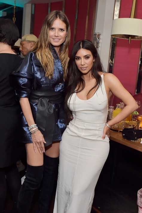 Heidi Klum & Kim Kardashian