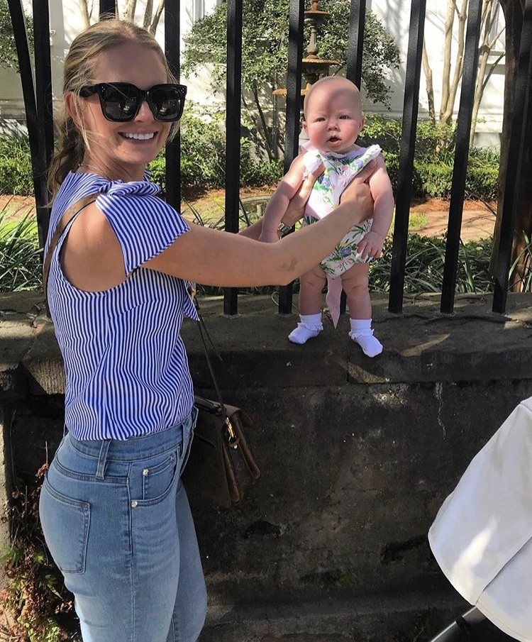 Cameran Eubanks & Her Daughter Palmer