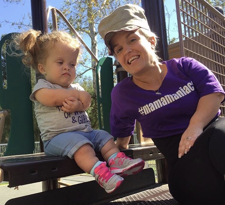 Terra Jole With Her Daughter Penny