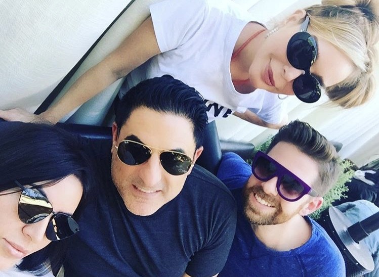 Mercedes Javid, Reza Farahan, Marysol Patton, & Adam Neely