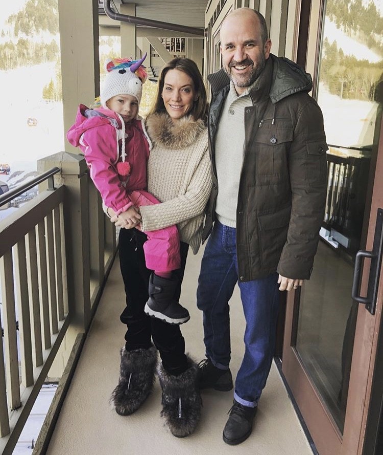 Cary & Mark Deuber With Their Daughter Zuri