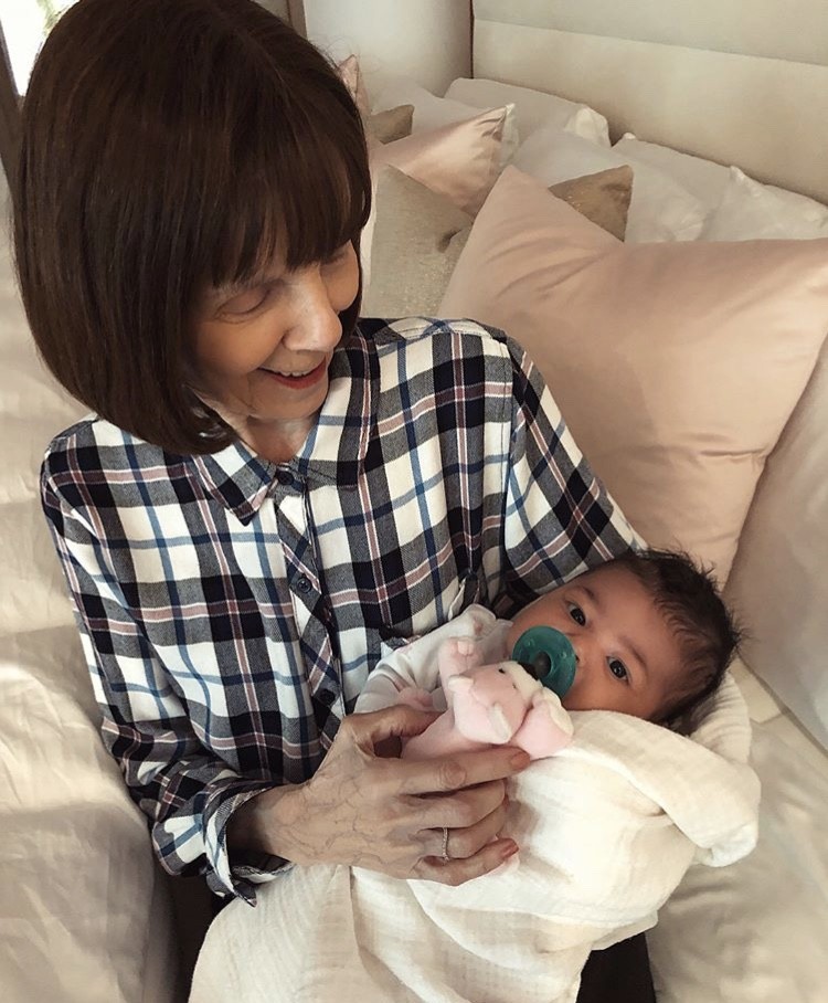 Grandma MJ With Kylie Jenner's Daughter Stormi