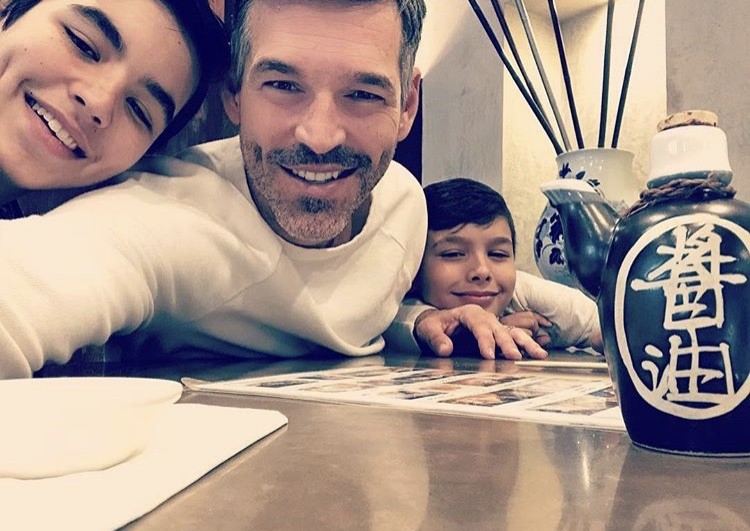 Eddie Cibrian & His Sons