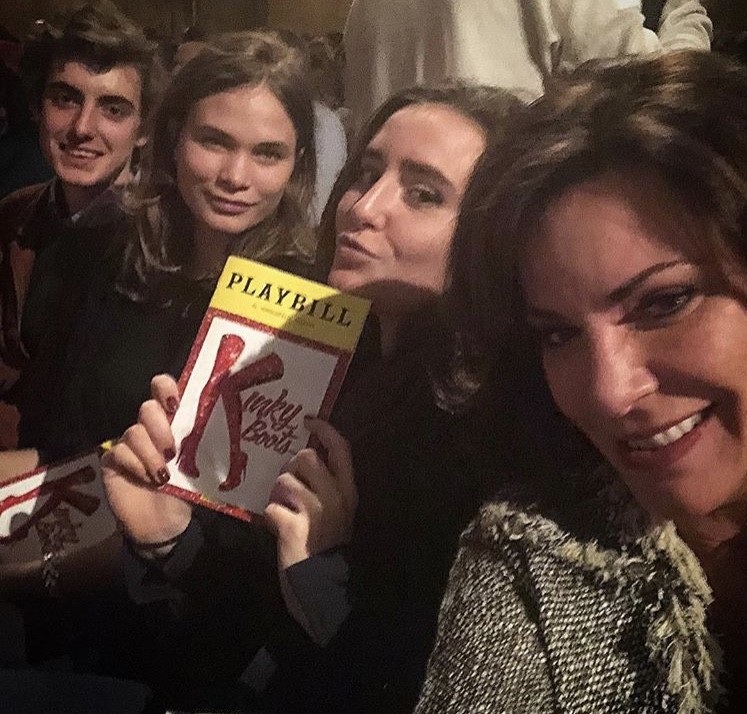 Luann de Lesseps With Her Kids