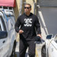 Jennifer Lopez and Alex Rodriguez leave the gym