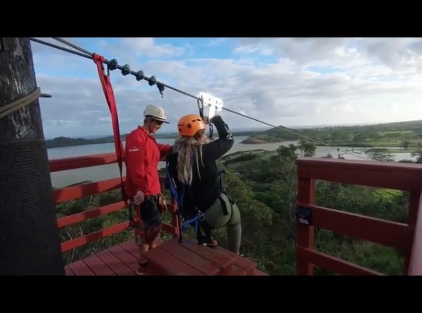 Kailyn Ziplining 