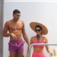 kendall jenner kourtney kardashian cannes bikini younes bendjima abs shirtless checking out ogle