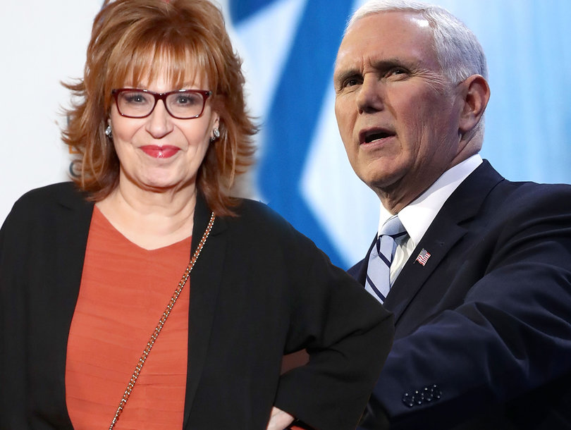 Mike Pence Forgives Joy Behar for 'Mental Illness' Joke About His Faith After She Called to Apologize